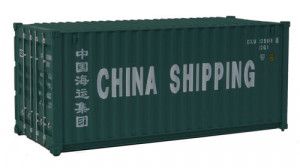 20' Corrugated Side Assembled Container China Shipping