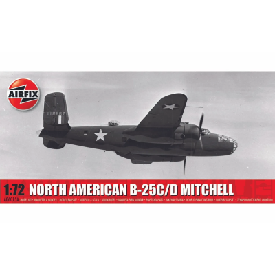 *US North American B-25C/D Mitchell (1:72 Scale)