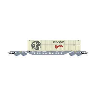 SNCF Sgnss Container Wagon w/45' GEODIS Container Load V