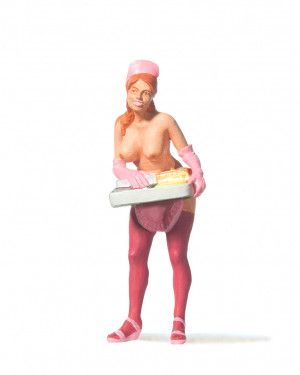 Topless Waitress Figure
