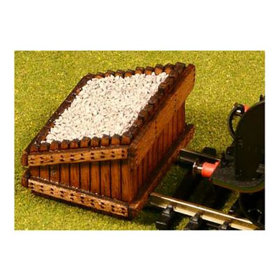 HO/OO Scale Authentic Wood Buffer Stop Kit (2 in a pack)