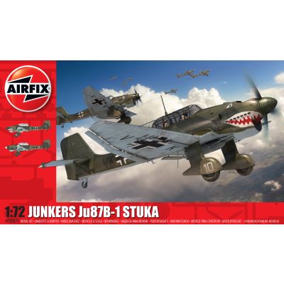 German Junkers Ju87B-1 Stuka (1:72 Scale)