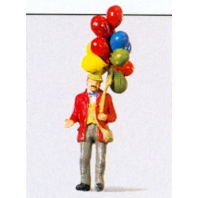 Man Selling Balloons Figure