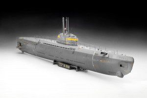German Submarine Type XXI (1:144 Scale)