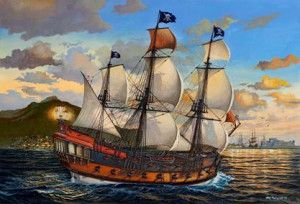 Pirate Ship (1:72 Scale)