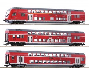 DBAG Bi-Level Stuttgart-Lindau Coach Set (3) VI