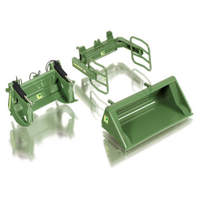 Bressel and Lade Front Loader Green Attachments Set A