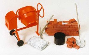Concrete Mixer/Building Site Accessories Kit