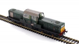 Class 17 D8599 BR Green Small Yellow Panels Weathered