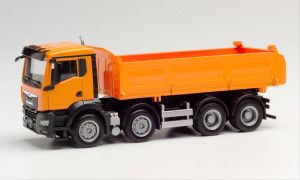 MAN TGS NN Tipper Truck Municipal Orange