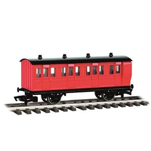 Large Scale Red Brake Coach