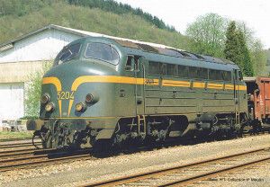 Expert SNCB Serie 52 Diesel Locomotive IV