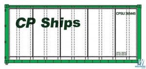 20' Smooth Side Container CP Ships