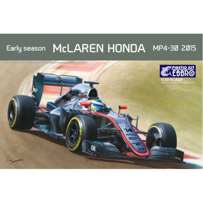 McLAREN HONDA MP4-30 2015 silver early