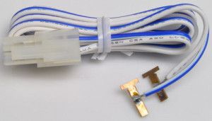 Unitrack Terminal Cable Blue/White 90cm