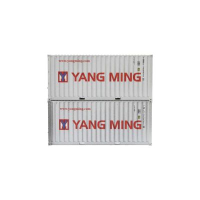 20ft Container Set (2) Yang Ming Weathered