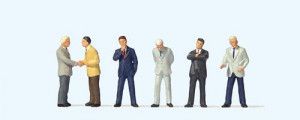Businessmen (6) British OO Scale Figure Set