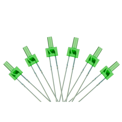 Tower Type 6x 2mm (w/resistors) Green