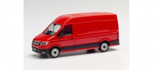 VW Crafter High Roof Van Red