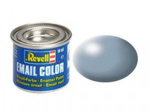 Enamel Paint 'Email' (14ml) Solid Silk Matt Grey