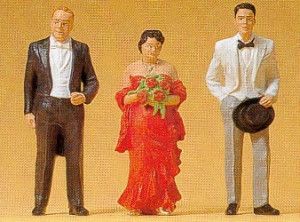 Bride's Parents (3) Figure Set