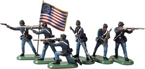 American Civil War Union Infantry USCT Assortment