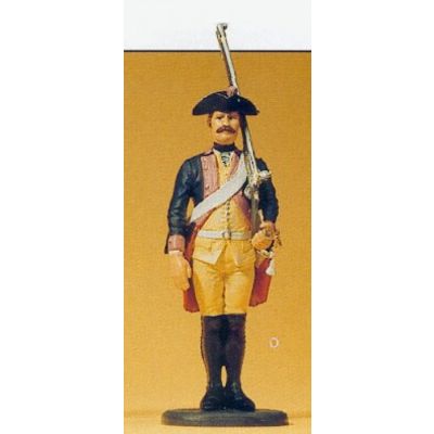 Prussian (1756) 7 Musketeer Standing Gun Shouldered Figure