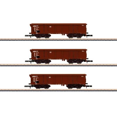 DB Tams886 Gondola w/Retractable Roof Wagon Set (3) IV