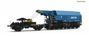 DR EDK 750 Six Axle Railway Crane w/Boom IV (DCC-Sound)