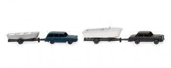 Cars with Boats on Trailers (2)