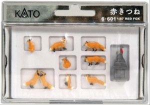 Red Foxes (9) Figure Set