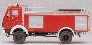 Fire Service Tank Pumper MB 1922/AK Bachert Body Kit