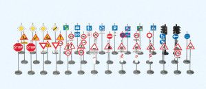 French Road Traffic Signs Kit