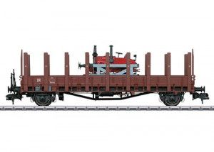 DRG Rmm Ulm Stake Wagon with Lanz Rail Vehicle Load II