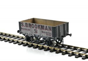 5 Plank Wagon 9ft Wheelbase S.Brookman 30 Weathered