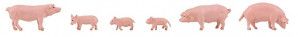 Pigs (6) Figure Set