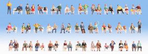 Sitting People (60) Mega Economy Figure Set