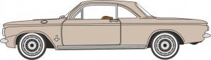 1963 Chevrolet Corvair Coupe Saddle Tan