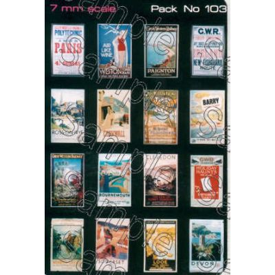 GWR Travel Posters Small