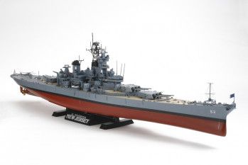 New Jersey Battleship with detail parts