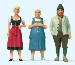 Bavarian Folk (3) Figure Set