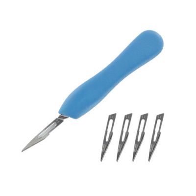Plastic Scalpel Handle with No.11 Blades