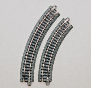 Unitrack Compact (R117-45) Curved Track 45 Degree 4pcs