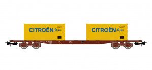 SNCF S70 Citroen 2x 20' Container Wagon IV