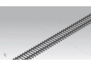 A-Track (G940) Flexible Track 940mm Concrete Sleepers