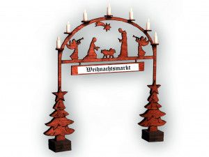 Christmas Market Entry Arch Laser Cut Minis Kit