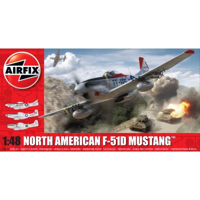 US North American F-51D Mustang (1:48 Scale)