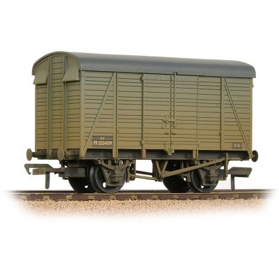 SR 12T 2+2 Planked Ventilated Van BR Grey (Early) [W]