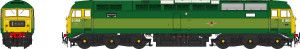 *Class 47 D1969 BR Two Tone Green Full Yellow Ends
