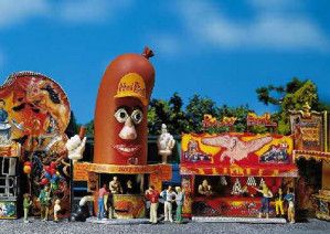 Hot Dog Man/Power Ball Booths Fairground Kit V